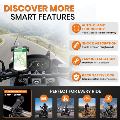 Mobile Holder Gripper-21 Bike