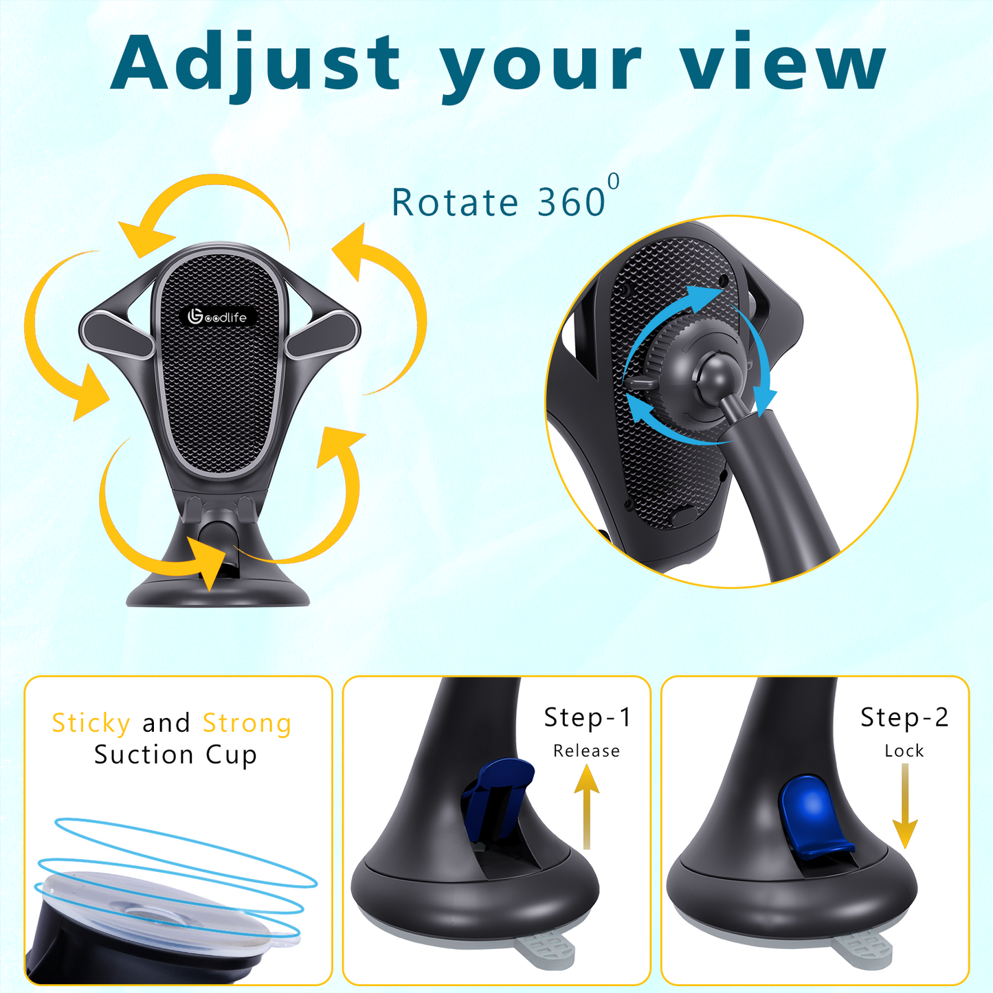 Mobile Holder Gripper-G8