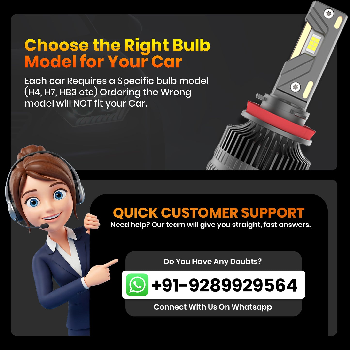 Beam Z1 LED Headlight – Maximum Brightness