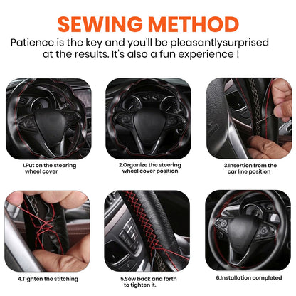 Car Streeing Cover Grip-On-11