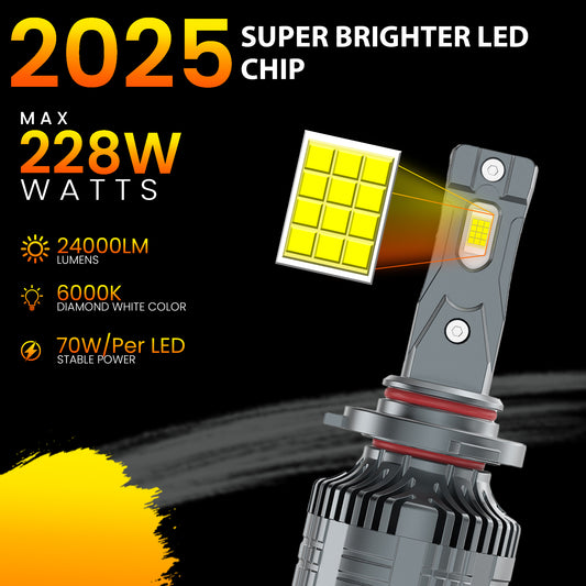 Beam Z2 (228 WATT) - High Brightness - (Perfect for daily driving)