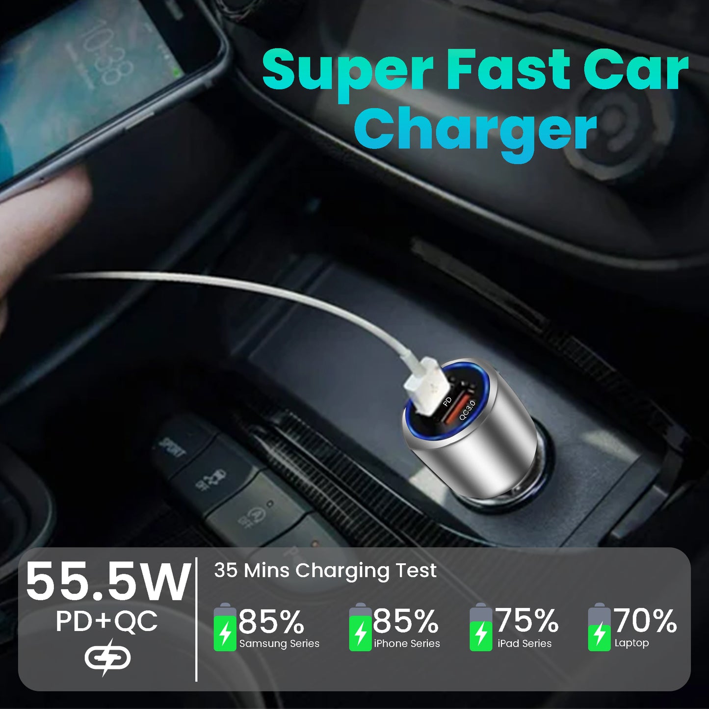 Car Charger Speedo-110-55.5W