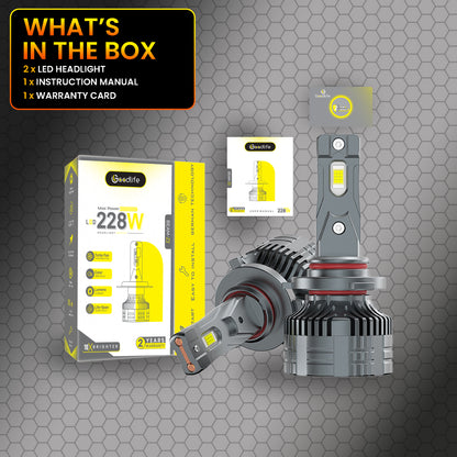 Beam Z2 (228 WATT) - High Brightness - (Perfect for daily driving)